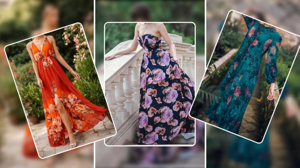 Trendy Korean Style Dresses Online India: Floral Summer Dresses