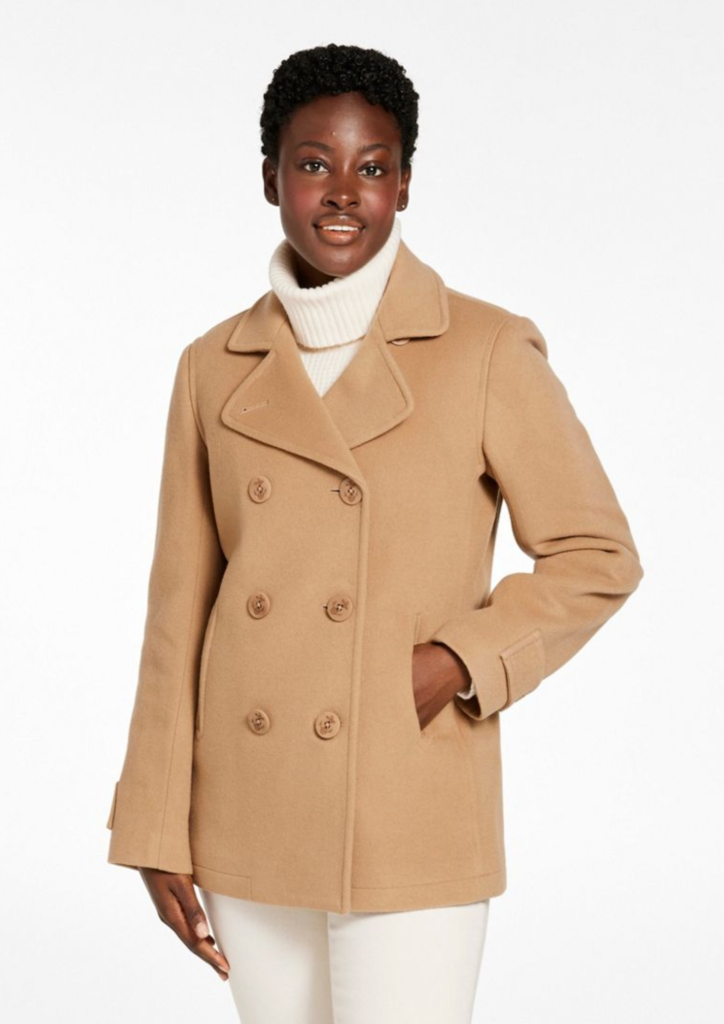 9 types of winter jackets: Pea Coat